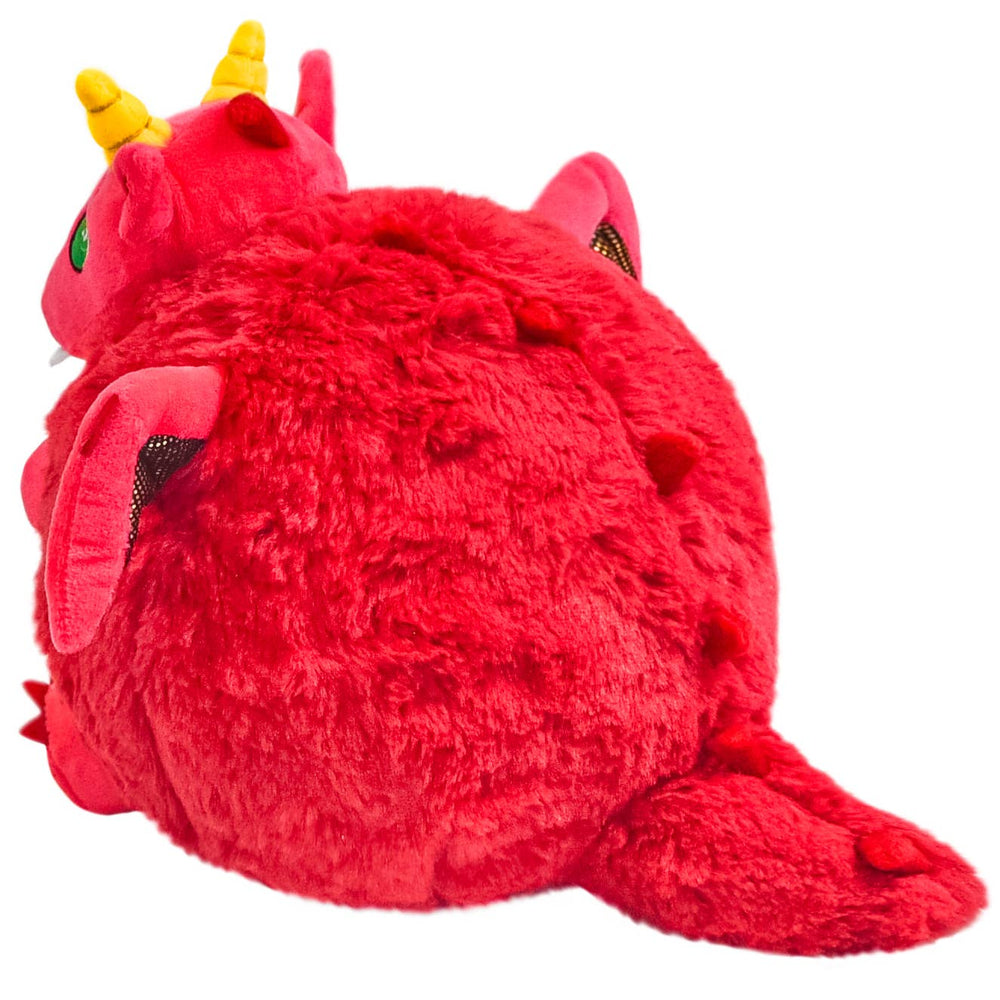 Mini Squishable Red Dragon (7")