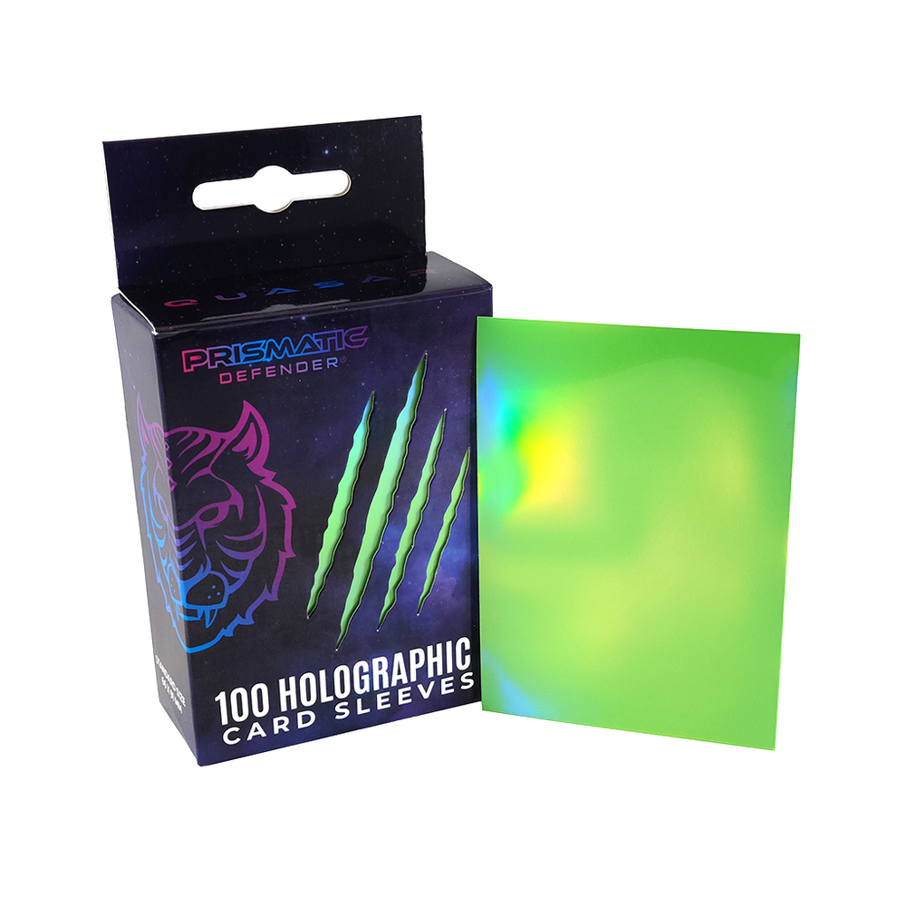 Prismatic Defender Holographic Standard Sleeves — Frost
