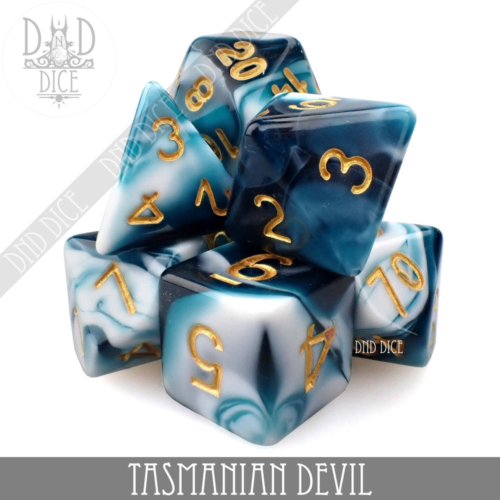 Tasmanian Devil 7 Dice Set