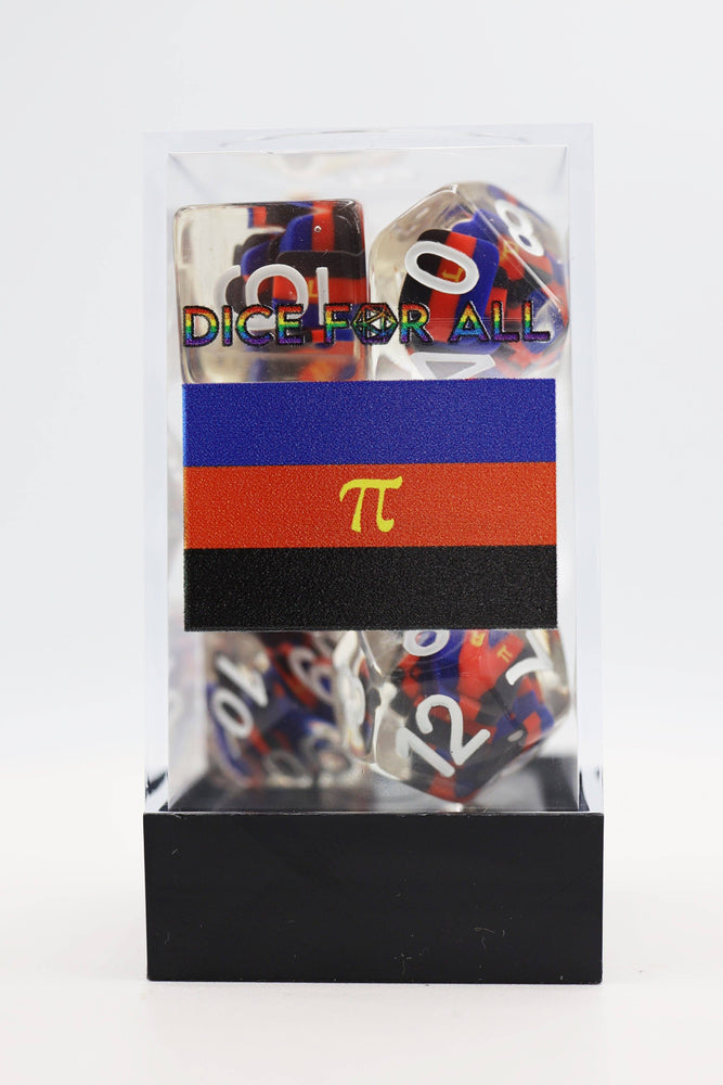 Polyamorous Flag RPG Dice Set