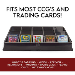 Toy Vault 15-Slot Card Sorting & Dealer Tray