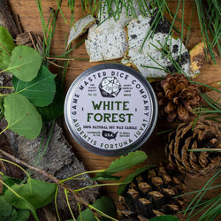 White Forest Gaming Candle: 8oz