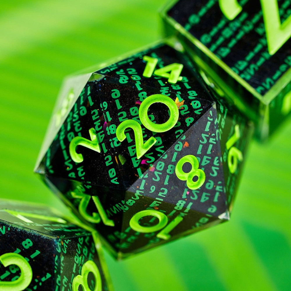 Coderain 7-Piece Iconic Dice Set