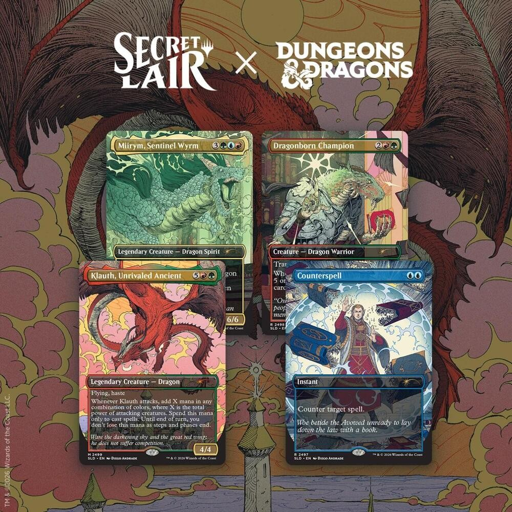 Secret Lair Drop: Secret Lair x Dungeons & Dragons: Whispers in Candlekeep - Non-Foil Edition - Secret Lair Drop Series (SLD)