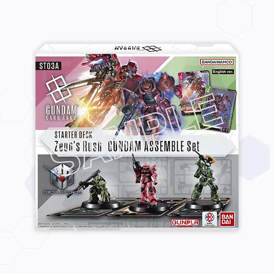 Gundam Card Game - Assemble Starter Deck: Zeon's Rush [ST-03A]