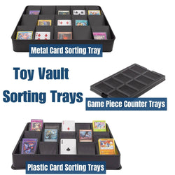 Toy Vault 15-Slot Card Sorting & Dealer Tray