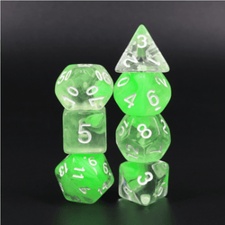 Summer Limes RPG Dice Set