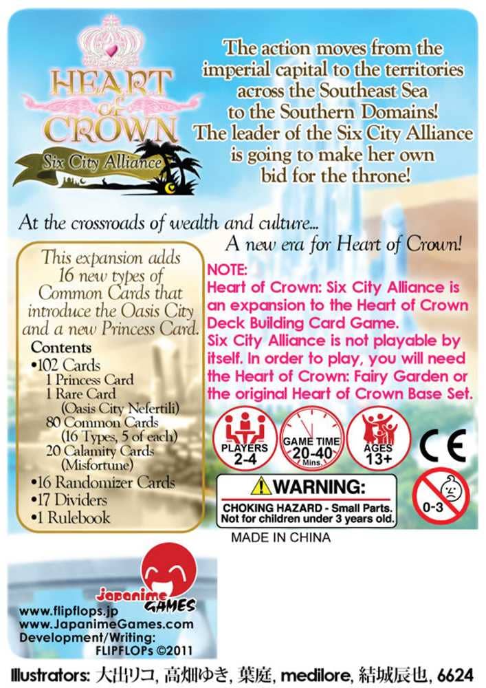 Heart of Crown Fairy Garden - Six City Alliance