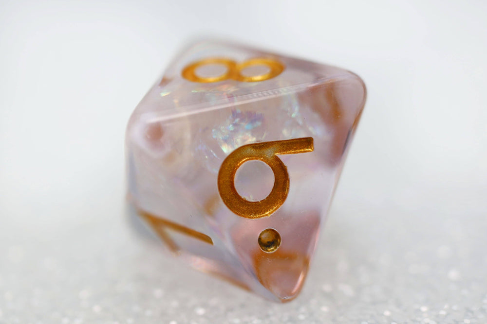 Sakura Petals RPG Dice Set