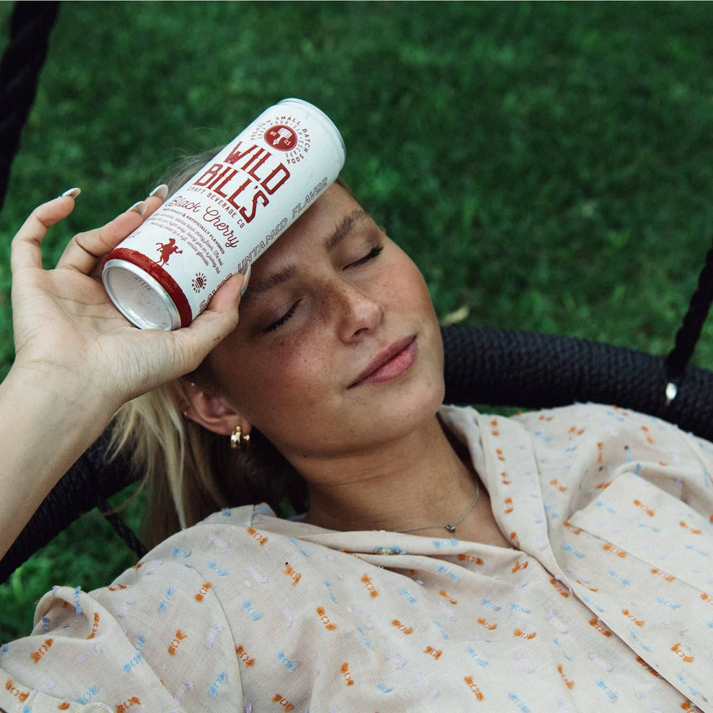 Wild Bill's - Black Cherry: Premium Cane Sugar Soda