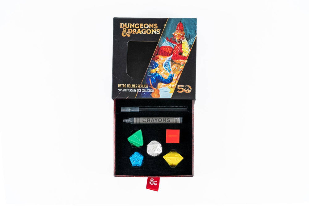 D&D 50th Anniversary Retro Vintage Holmes Replica Set