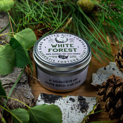White Forest Gaming Candle: 8oz