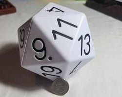 Big Foam Dice 4 inch D20's (11 colors) by Zucati: Full Kit (11 D20's)