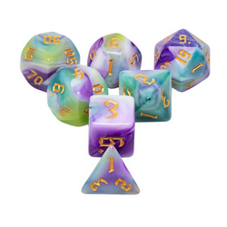 Siberian Iris RPG Dice Set