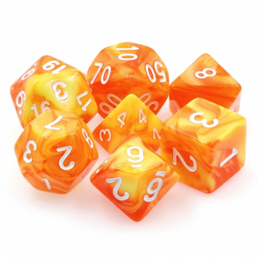 Lemon Sorbet RPG Dice Set