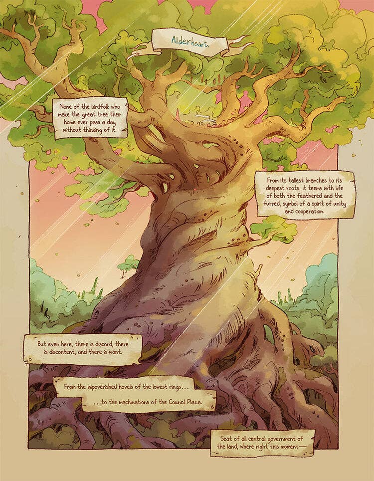 Humblewood: For Want Of A Nail - Comic Book, 5e D&D (Hardcover)