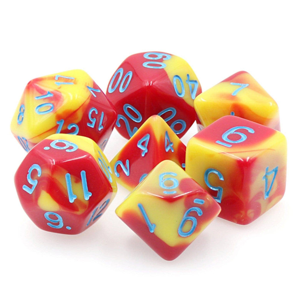 Ketchup & Mustard RPG Dice Set