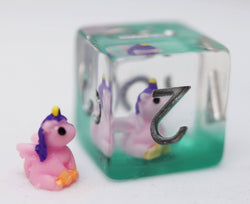 Enchanting Unicorn RPG Dice Set
