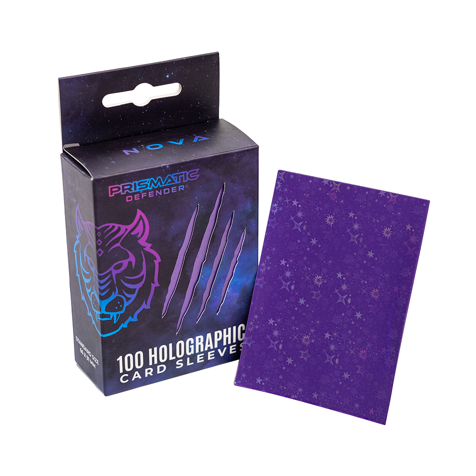 Prismatic Defender Holographic Standard Sleeves — Titania