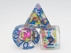 Ice Cream Sprinkles RPG Dice Set