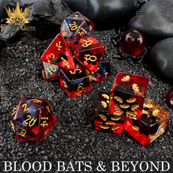 Blood Bats & Beyond - 11 Dice Set