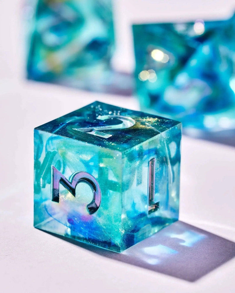 Siren's Tears 7-Piece Iridescent Dice Set
