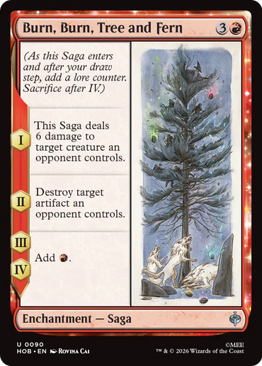 Burn, Burn, Tree and Fern [The Hobbit]