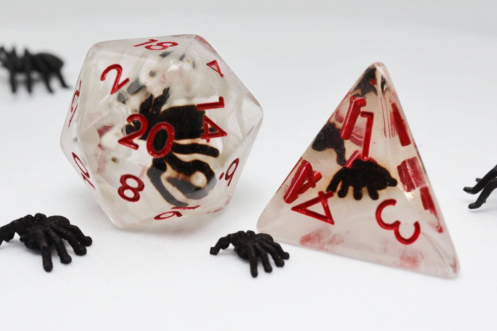 Black Widow RPG Dice Set
