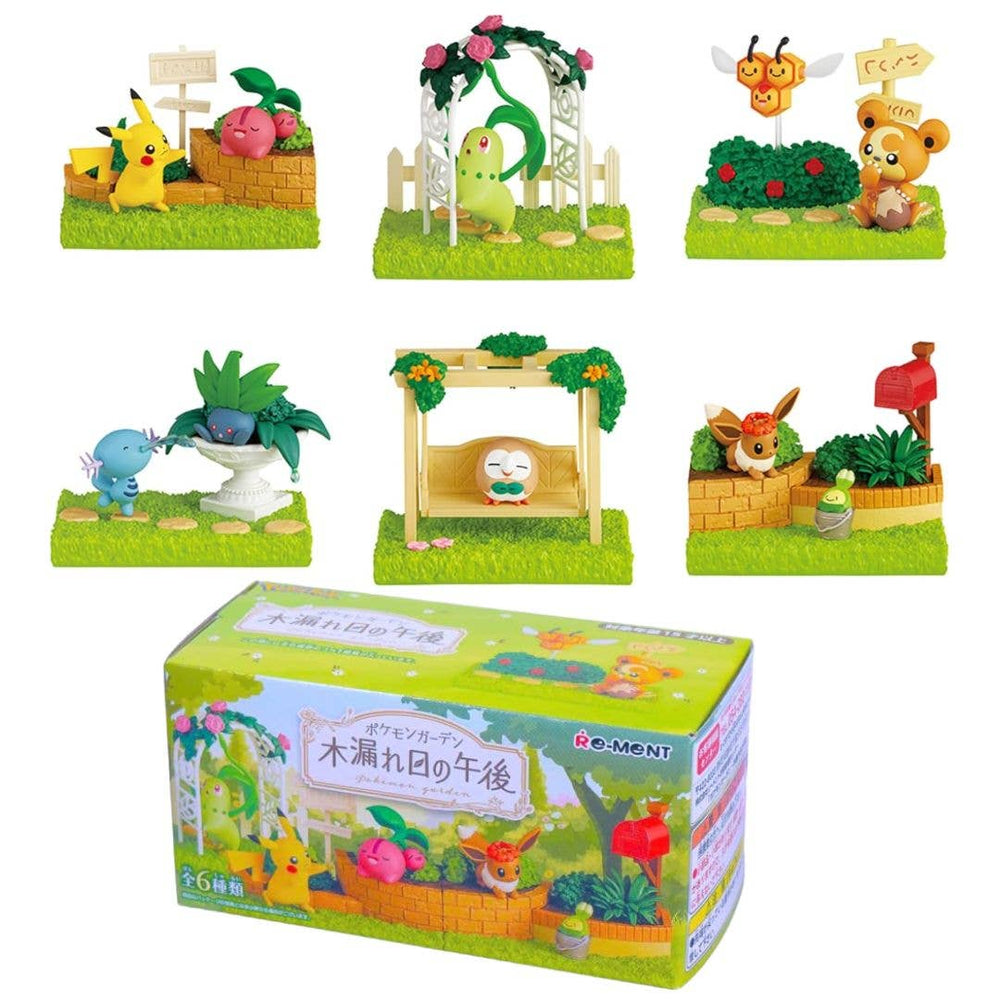 Pokemon: Re-ment (Cozy Afternoon) Gashapon Blind Box