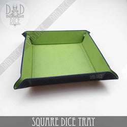 Square Dice Tray: Black