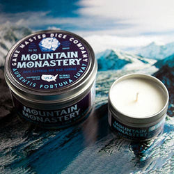 Mountain Monastery Gaming Candle: 8oz