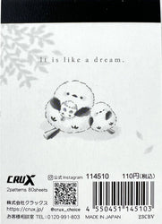 114510 Snow Birds Moon Mini Notepad-10