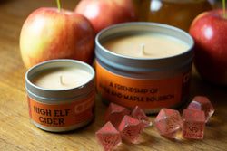 High Elf Cider Gaming Candle: 8oz