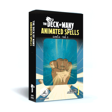 Animated Spells: Level 6 - 5e 2014 D&D (Reference Cards)