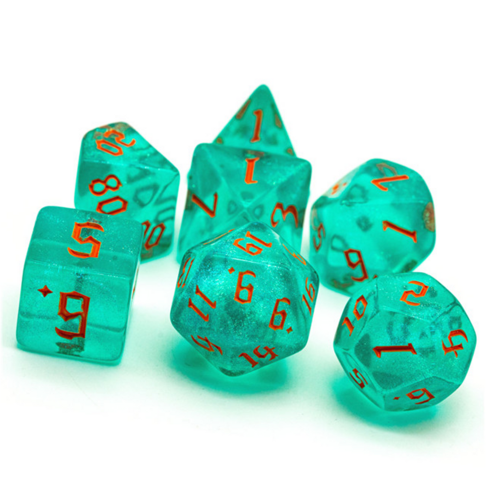 Hurricane Elemental RPG Dice Set