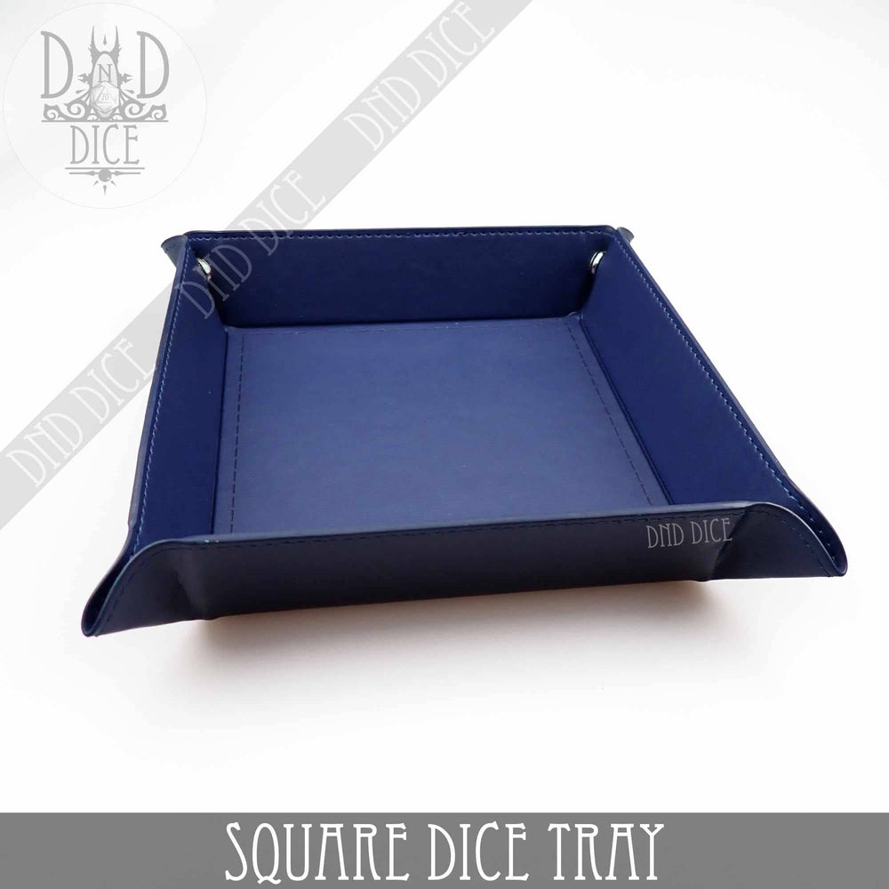 Square Dice Tray: Black
