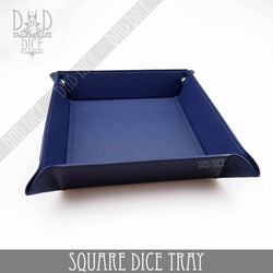 Square Dice Tray: Blue