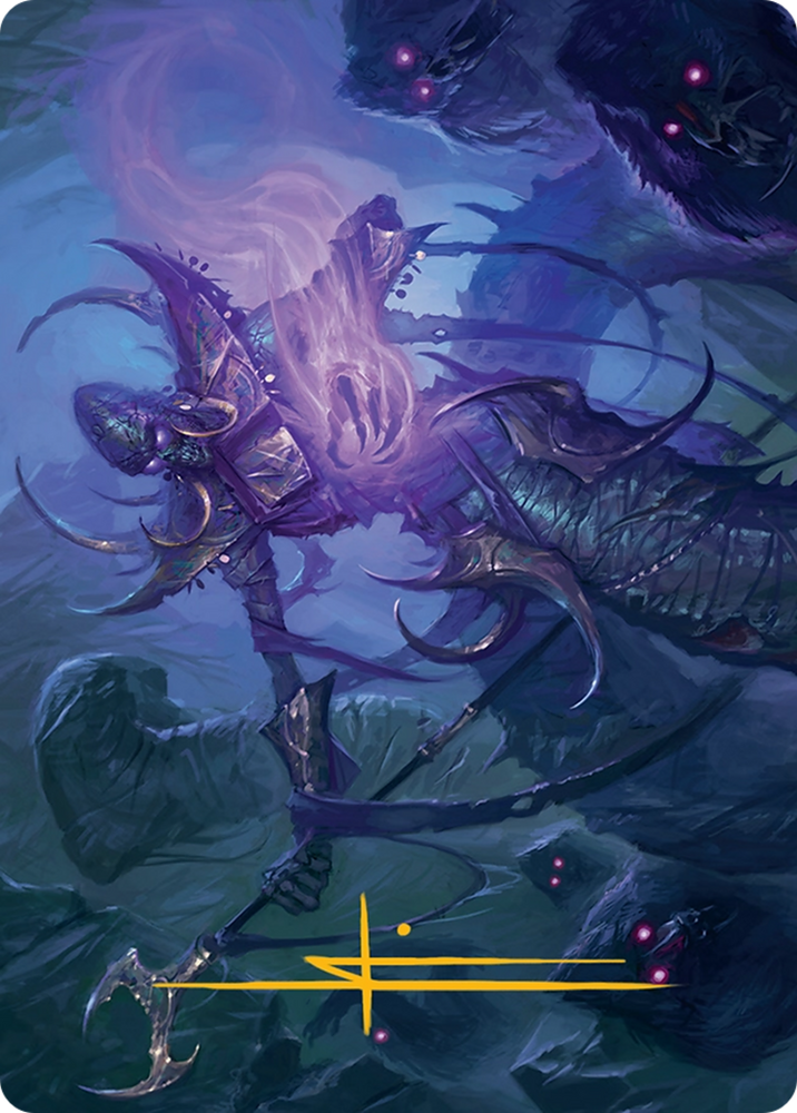 Sidisi, Regent of the Mire Art Card (14/54) [Tarkir: Dragonstorm Art Series]