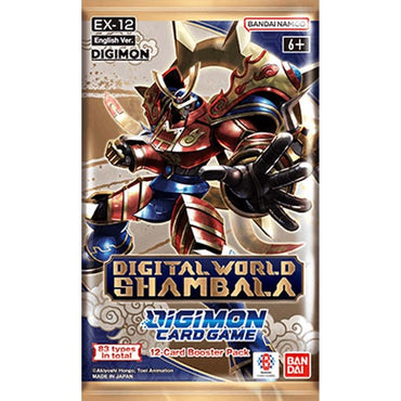 Digimon - Digital World Shambala Booster Pack (EX-12)