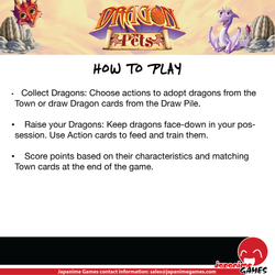 Dragon Pets - Boardgame