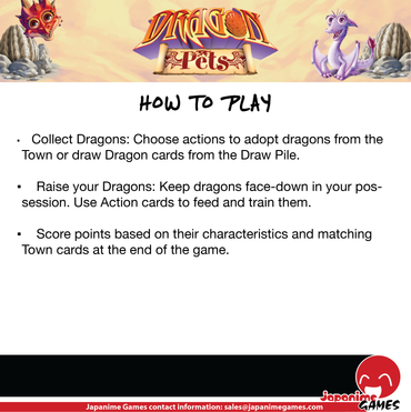 Dragon Pets - Boardgame