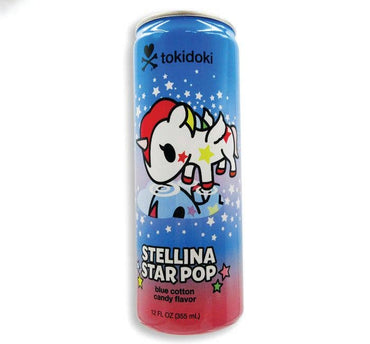 Stellina Star Pop, Blue Cotton Candy Flavor, 12ct