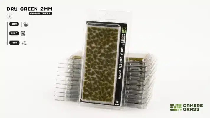 GamerGrass Dry Green (2mm)