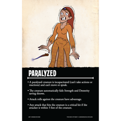 The Deck of Many Conditions - 5e D&D 2014 (Reference Cards)