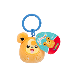Squishmallows 3.5" Plush Clip Pokemon Assortment in Display