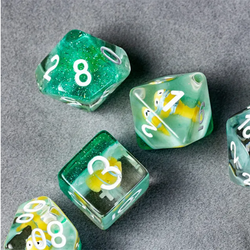 Fish Bowl RPG Dice Set
