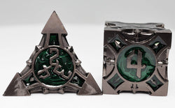 Quiver of Arrows: Swamp Arrow - Metal RPG Dice Set