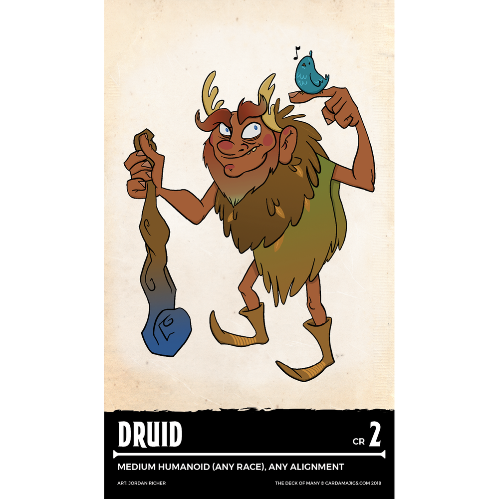 The Deck of Many NPCs - 5e D&D 2014 (Reference Cards)
