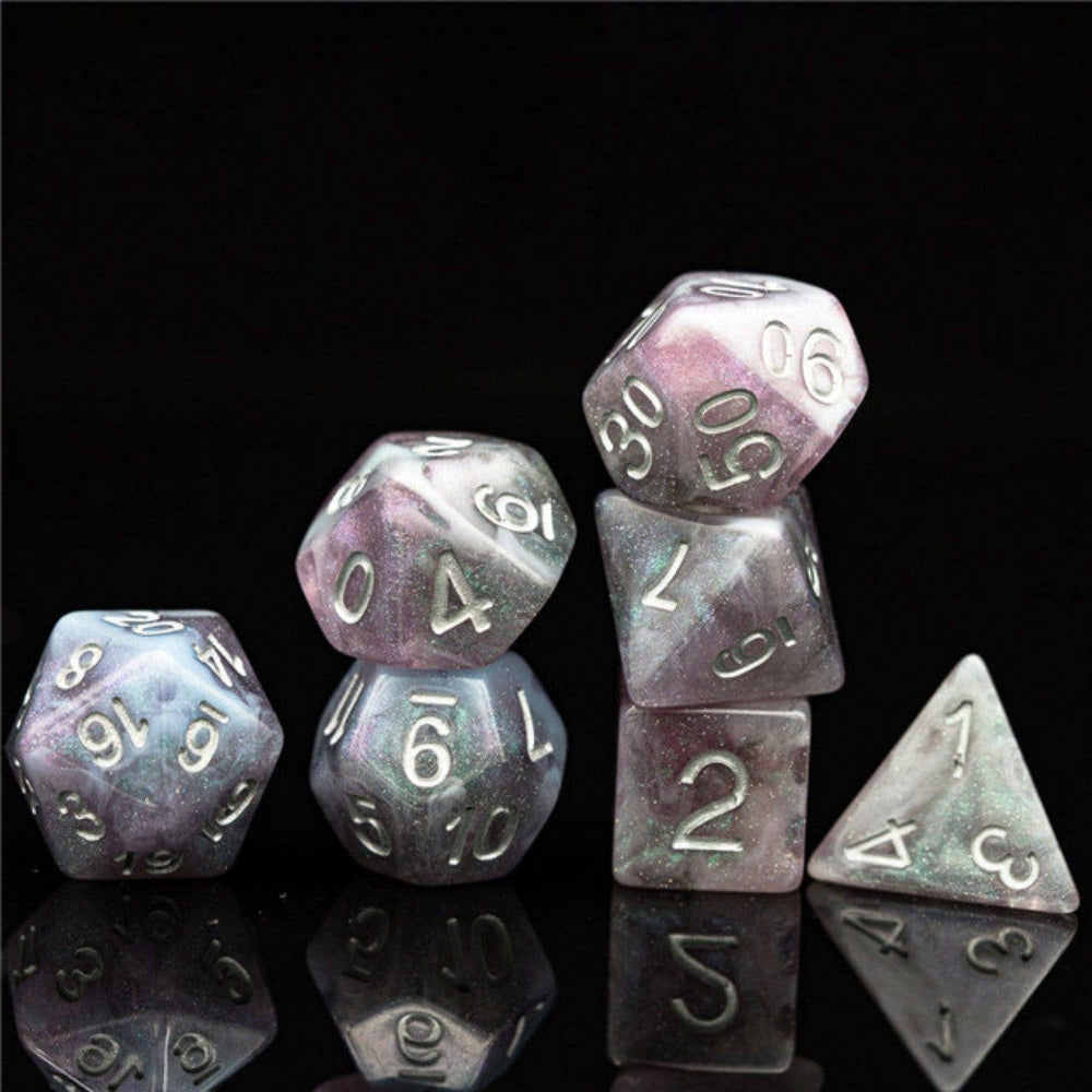 Aurora Borealis RPG Dice Set