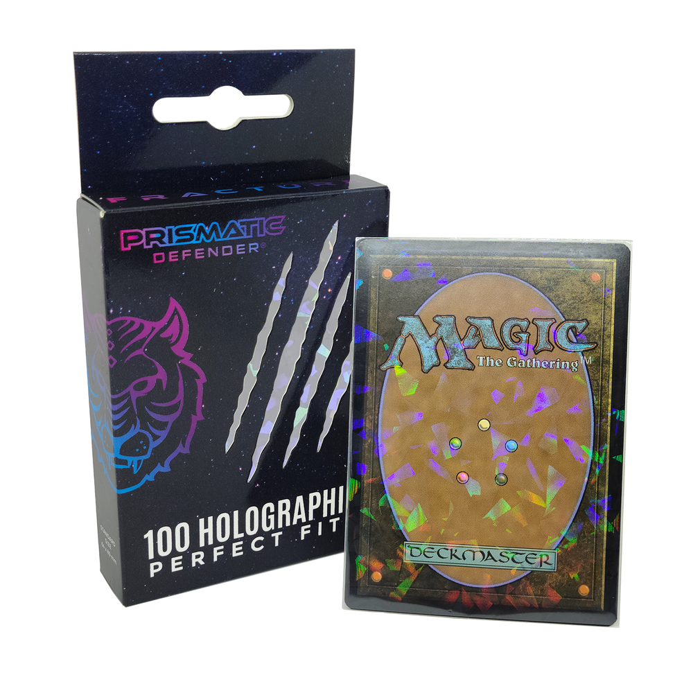 Prismatic Defender Holographic Standard Perfect Fit Sleeves — Particle